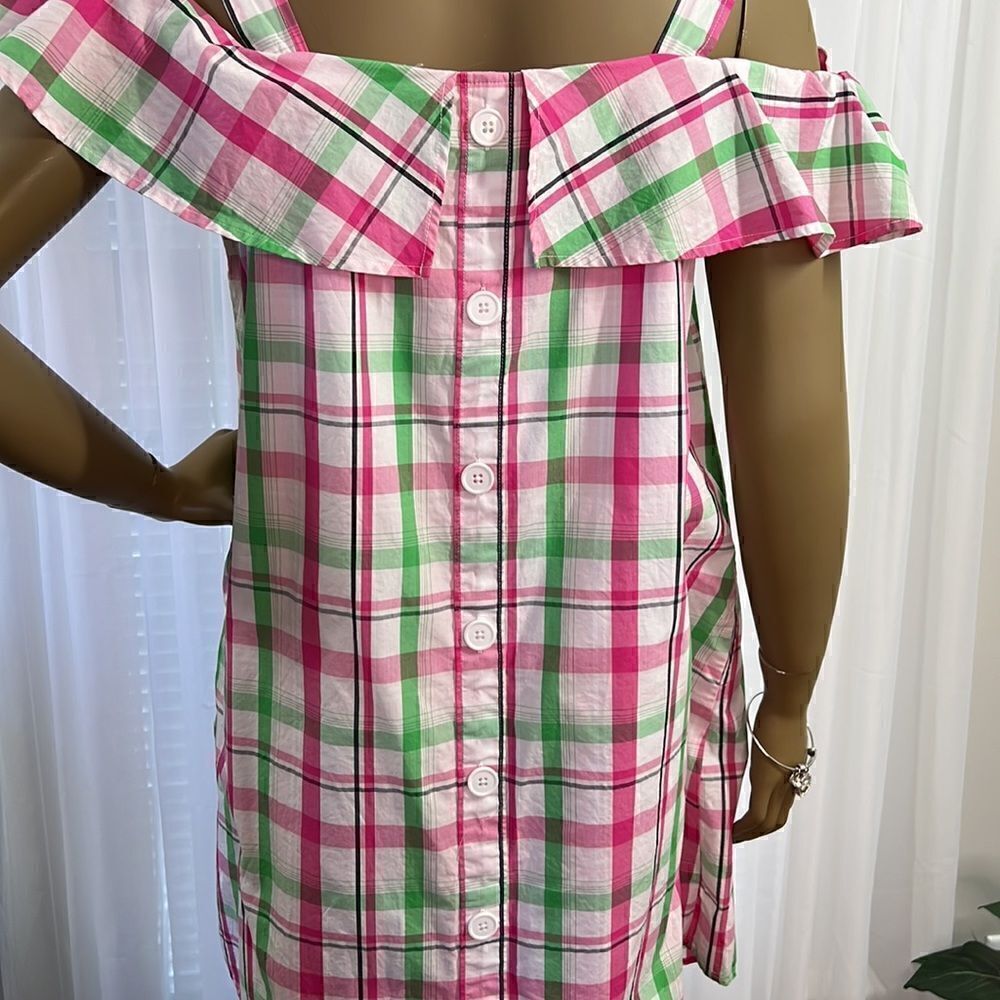 Crown & Ivy Off the Shoulder Dress Medium - Picture 6 of 8